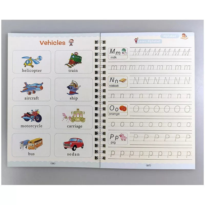 Magic Practice Copybook For Kids