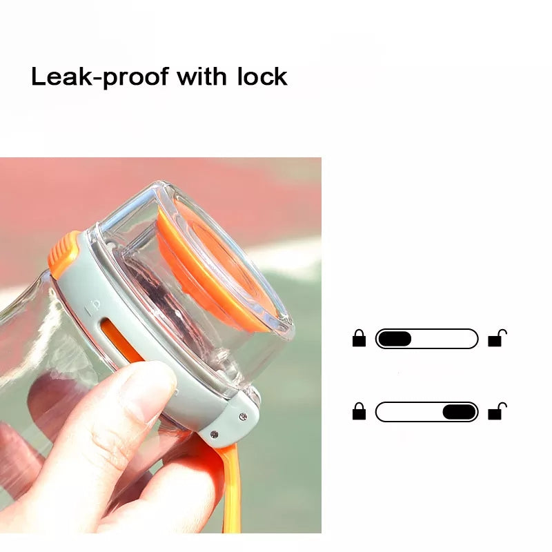 500Ml Portable Leakproof Water Bottle