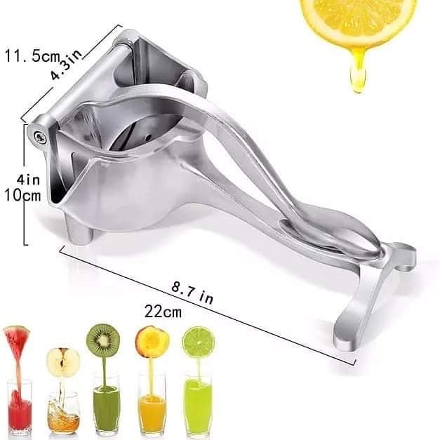 Stainless manual juicer