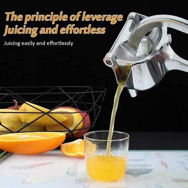 Stainless manual juicer