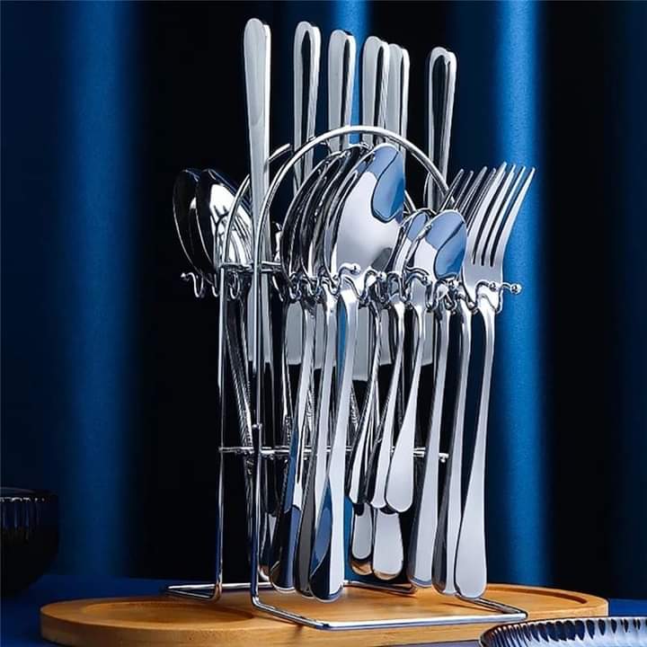 Stainless steel cutlery 24pcs