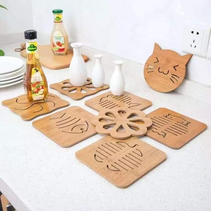 Wooden place mats