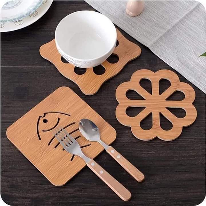 Wooden place mats