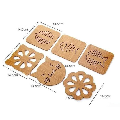 Wooden place mats