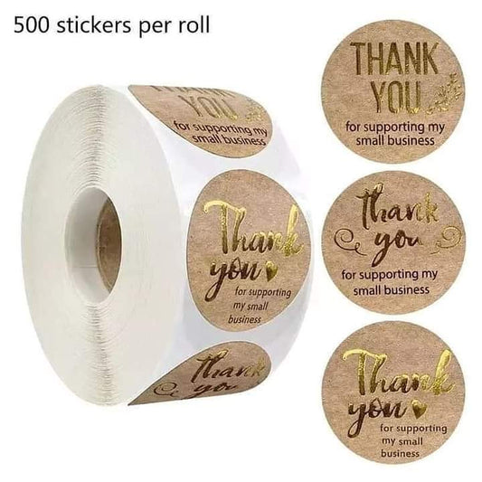 Appreciation stickers