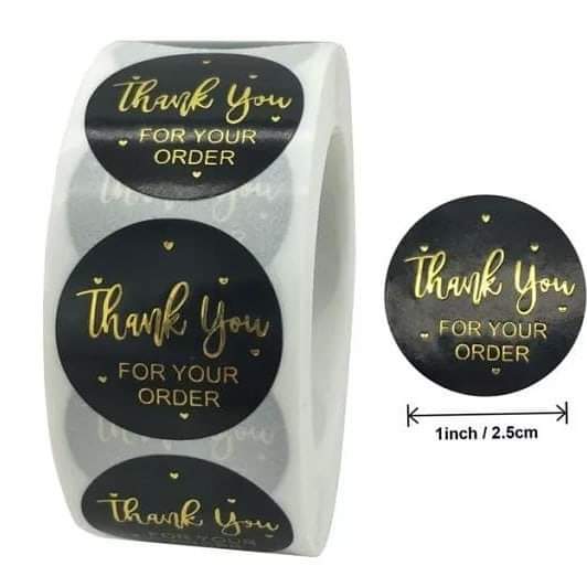 Appreciation stickers