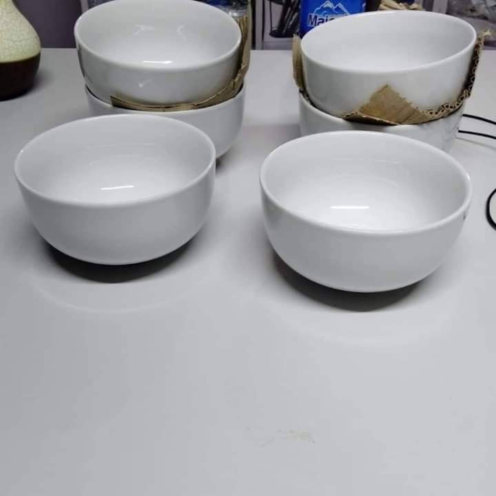 6pc ceramic soup bowls