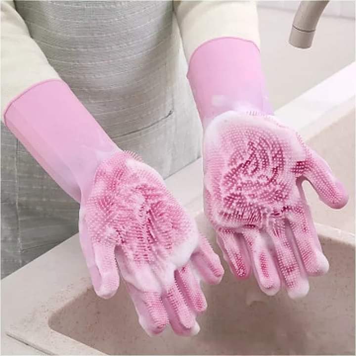 Silicone long multipurpose gloves