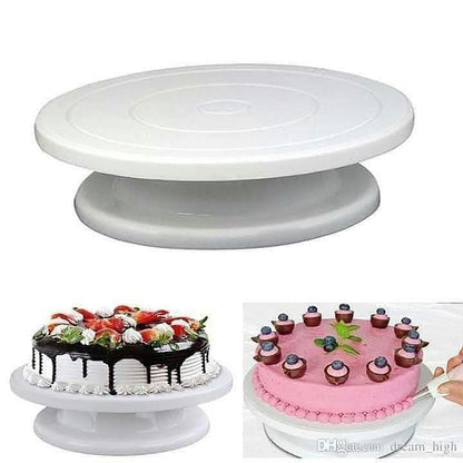 Cake turn table