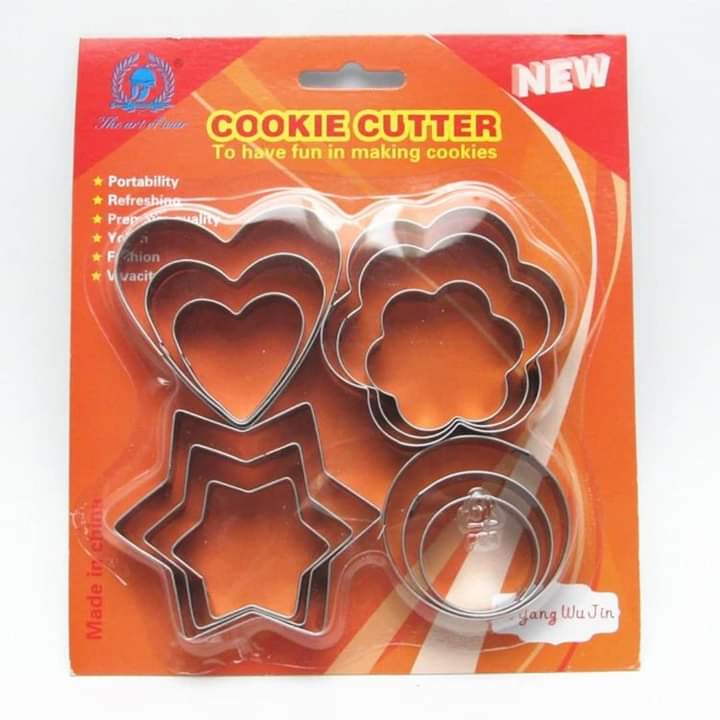 12pc cookie cutter set