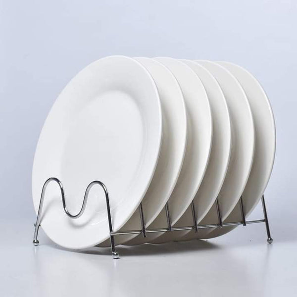 3 Stainless plate/pot lid stand
