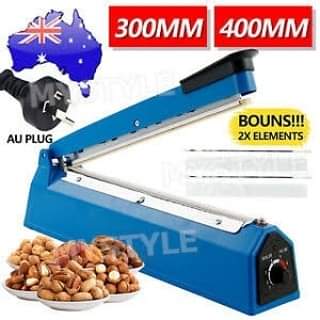 Impulse heat sealer machine