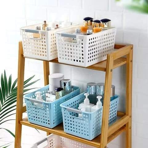 Dotty storage baskets