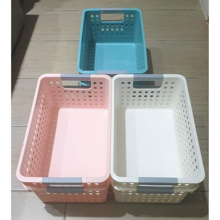 Dotty storage baskets