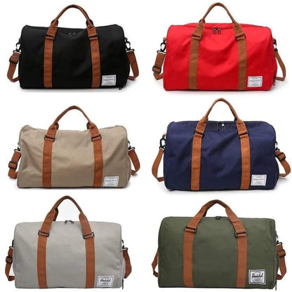 Gym Duffle Bag with Shoe Compartment