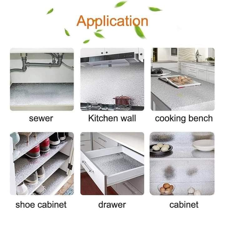 Aluminium waterproof adhesive liners