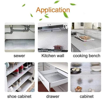 Aluminium waterproof adhesive liners