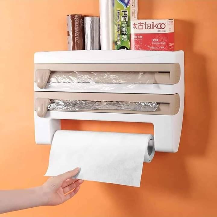 tripple paper/foil dispenser