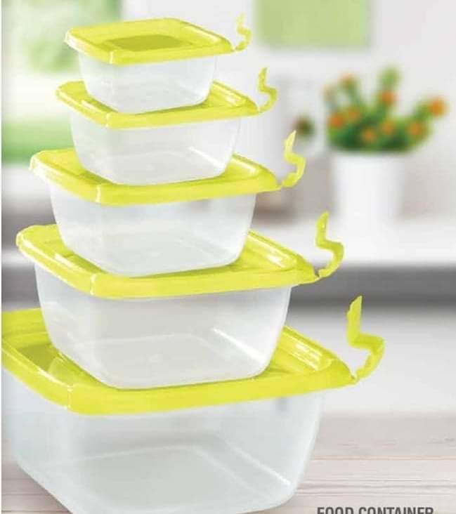 Set of 5pcs storage containers