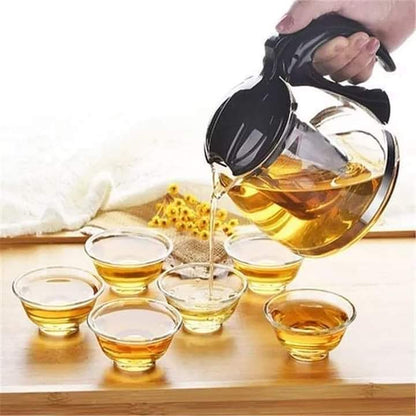 Infuser glass tea pot