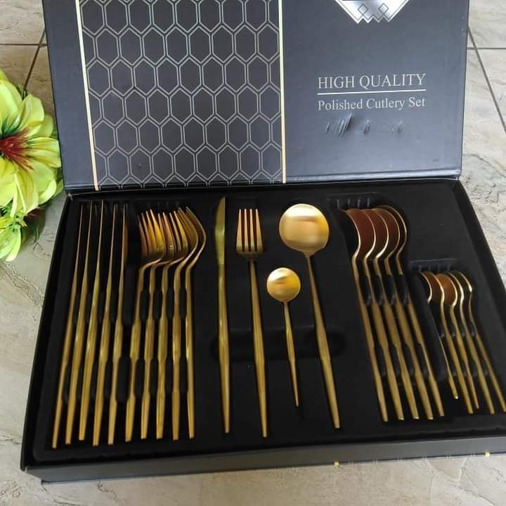 24pcs high quality cutlery set