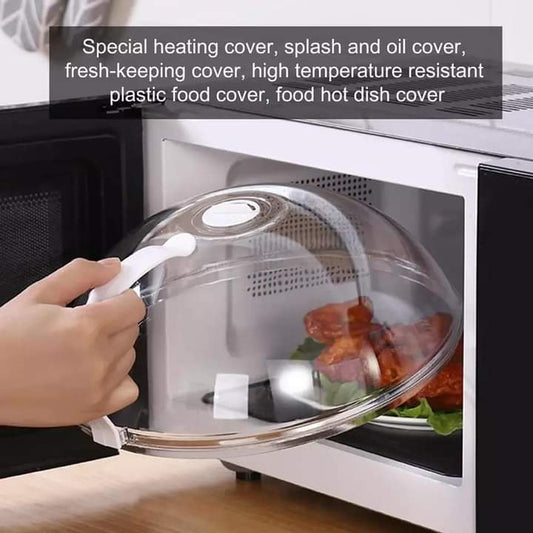 Antisplash microwave cover