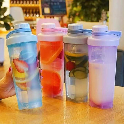 Gym sports protein shaker bottles