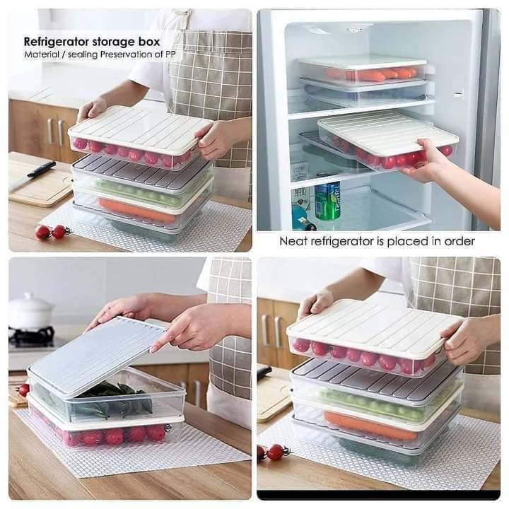 Fridge storage containers