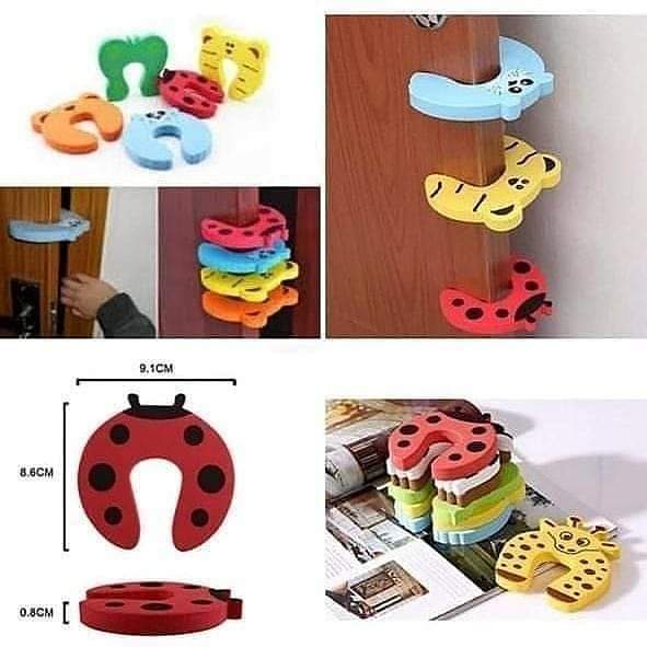 Child safety door stoppers