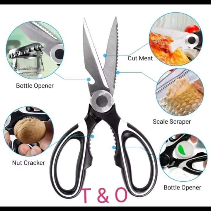 Multipurpose kitchen scissors