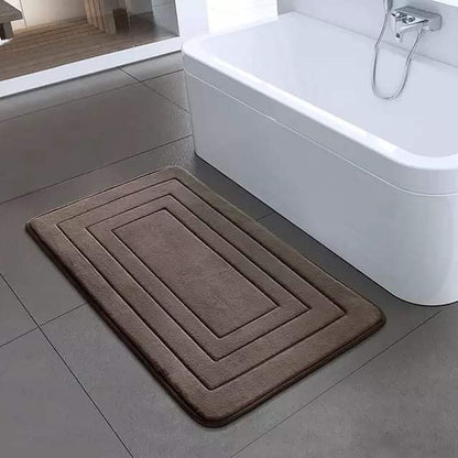 Memory foam bath mat