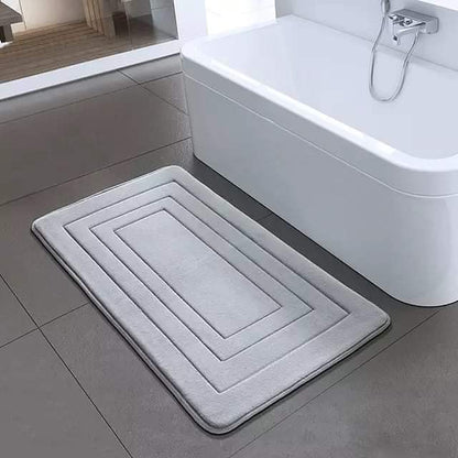 Memory foam bath mat