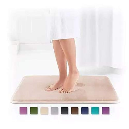 Memory foam bath mat