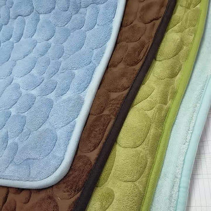 Memory foam bath mat