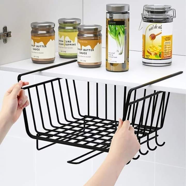 Multipurpose Metal Under Cabinet Shelf