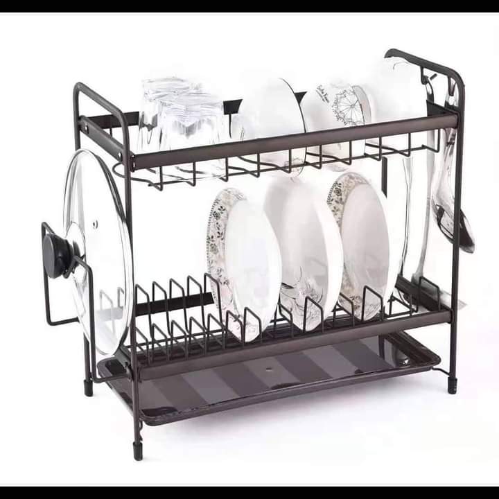 Metallic Brown Dishrack