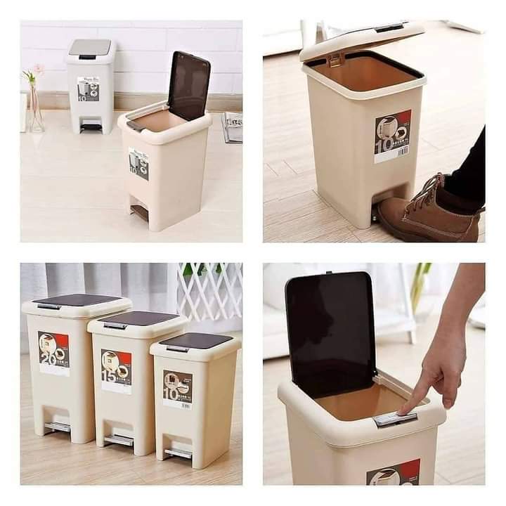 2 in 1 Pedal/push Dustbin