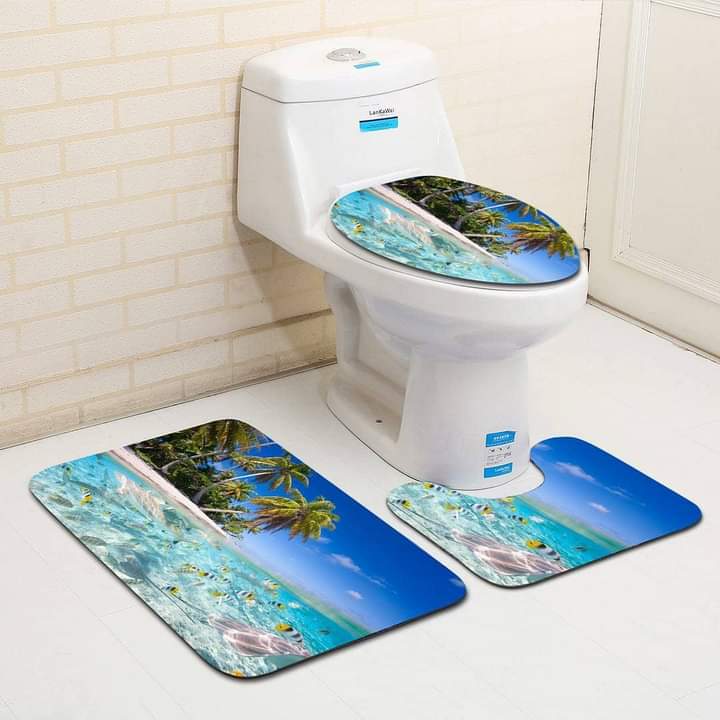 3 in 1 Toilet Mats