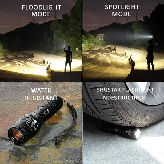 Rechargeable led flashlight