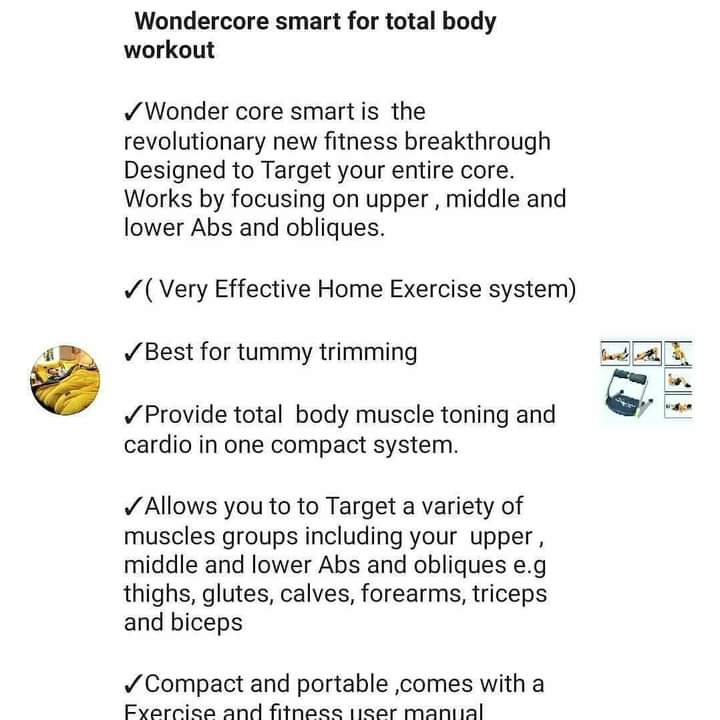 Core Body Work Out Machine