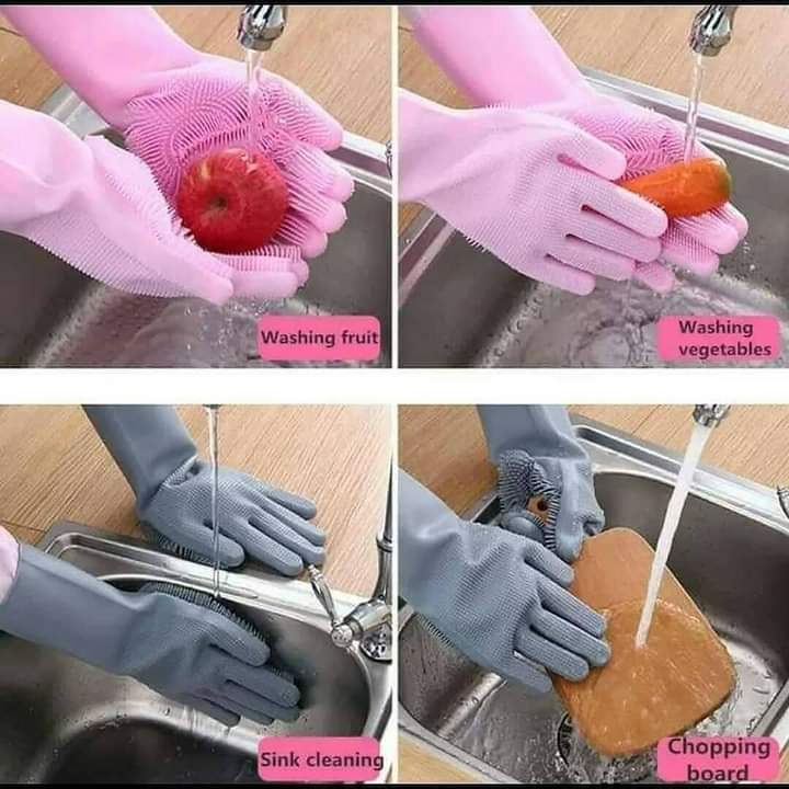 Long Multipurpose Silicone Gloves