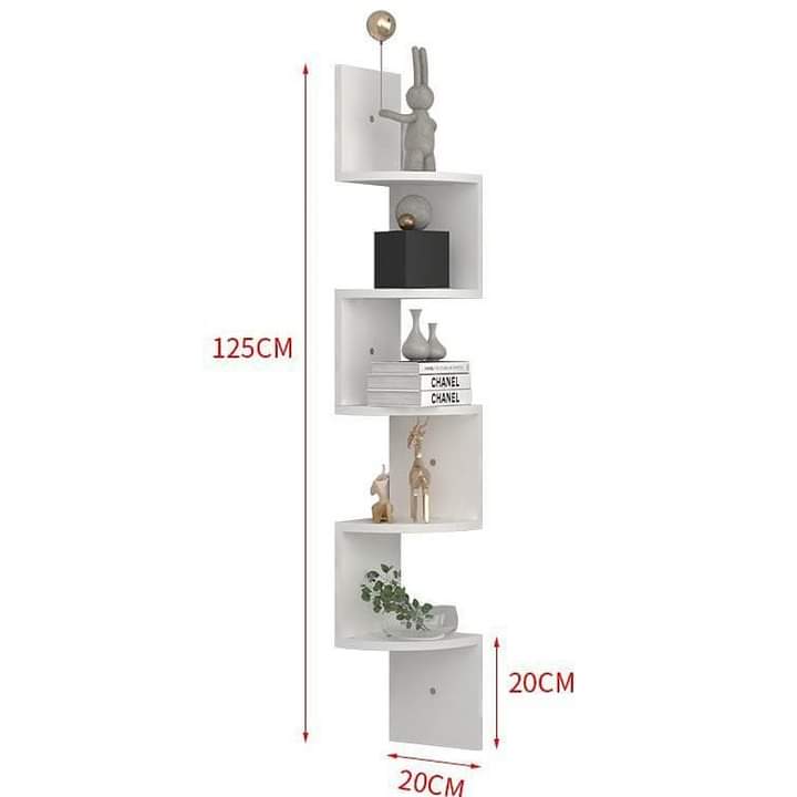 Wall mounted shelf