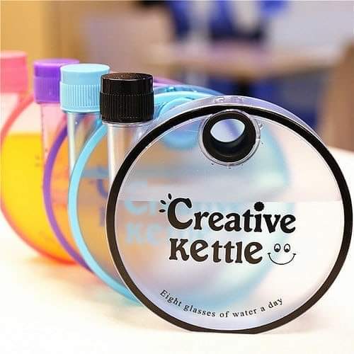 Creative kettle notebook bottles