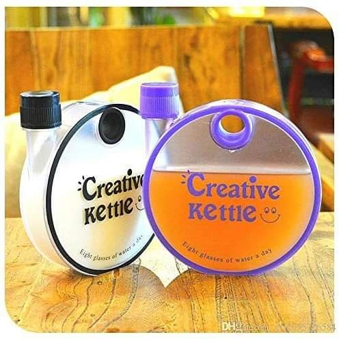 Creative kettle notebook bottles