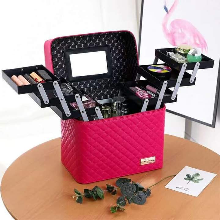 Three tiers Makeup/ cosmetic box