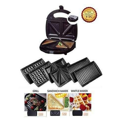 3in1 Sandwich maker, grill &waffle maker