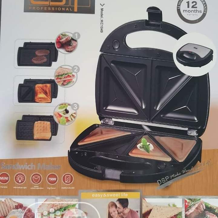 3in1 Sandwich maker, grill &waffle maker