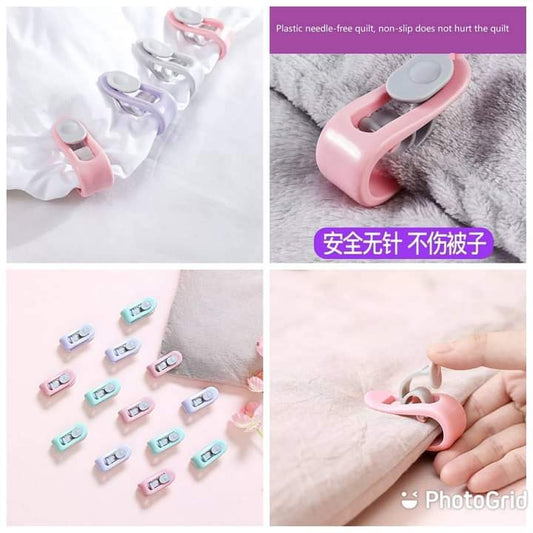 Bed sheet / duvet clips