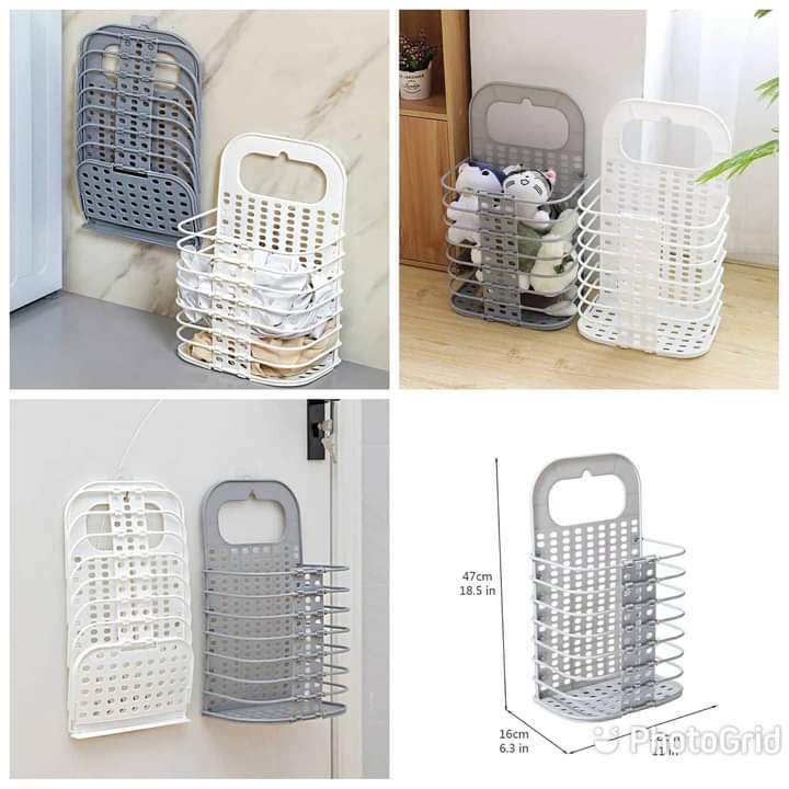 Foldable laundry basket