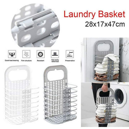 Foldable laundry basket